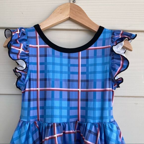 Charlie’s Project Toddler Girls Tiered Twirly Dress Size 3/4T Pinafore Wedding - Picture 2 of 10